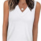 💖LAST DAY SALE: ￡13.99!!🏆Flash Sale🔥Women's Sleeveless V-Neck Slimming Loose Fit Casual Tank Top🎽