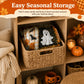 ⏳LAST DAY SALE 50%🎃Halloween Patchwork Flannel Blanket
