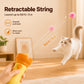 🐱🎯 2026 Electric Cat Wand Toy – Automatic Retractable Teaser with Plush Ball Launcher