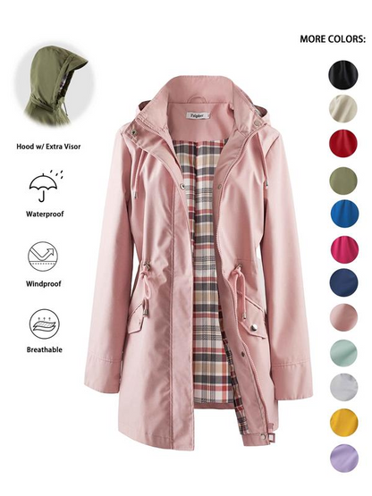 💖LAST DAY SALE 49% OFF🧥Womens Chic. Lightweight. Waterproof Jacket 🍃-Unleash Style and Durability in Any Storm!🌧️