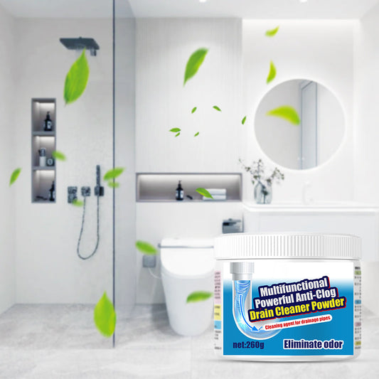 🔥🚽Powerful Dissolving Deodorizing Floor Drain Cleaner Powder for Pipe Clearing