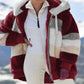 ✨2024 HOT SALE 49% - Contrasting Padded Coat