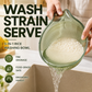 🍚 Wash Rice Without Losing a Grain – Fine Mesh Colander Bowl with Handle. UK Stock