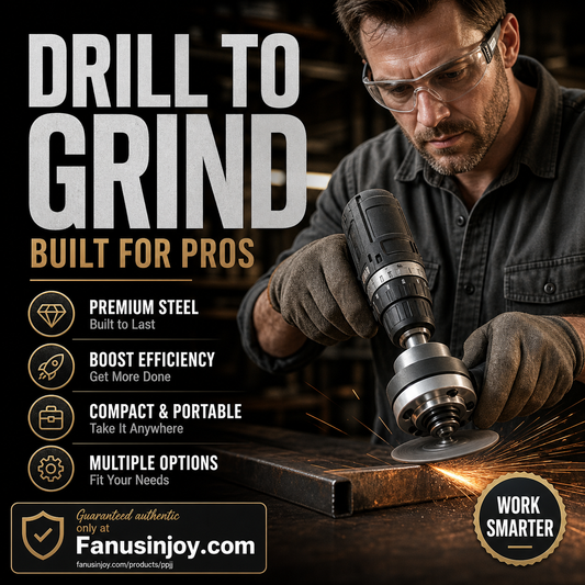 ⏳Limitiertes 50 % Rabatt⏰Heavy Duty Drill to Angle Grinder Adapter