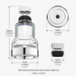 🚰 50% OFF! ✨ 360° Swivel Faucet Filter with 3 Settings – Splash-free Water & Convenient Water Filter for Kitchen and Bathroom