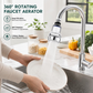🚰 50% OFF! ✨ 360° Swivel Faucet Filter with 3 Settings – Splash-free Water & Convenient Water Filter for Kitchen and Bathroom