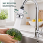 🚰 50% OFF! ✨ 360° Swivel Faucet Filter with 3 Settings – Splash-free Water & Convenient Water Filter for Kitchen and Bathroom