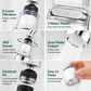 🚰 50% OFF! ✨ 360° Swivel Faucet Filter with 3 Settings – Splash-free Water & Convenient Water Filter for Kitchen and Bathroom