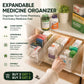 🎁Transparent Expandable Medicine Organizer — expandable, perfect for a tidy medicine cabinet 💊🗄️