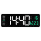 🕐 50% OFF NOW! 📟 Digital clock with temperature, date & automatic daylight saving time – large 16" display, remote control & automatic brightness – perfect for the home 🏠