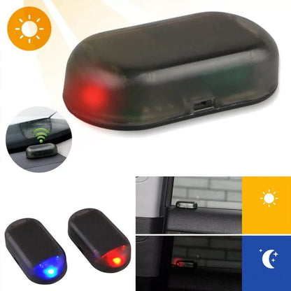 🚨☀️ Solar Car Security Warning Light – Automatic Night Flashing LED
