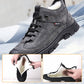 ☃️Spring is coming.✨Men's Faux Wool Lining Leather Sneaker👟