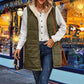 🎅⏰Christmas Pre-Sale sale 49% OFF🔥Great Gift! Women's Fall Reversible Vest Sleeveless Faux Fleece Jacket