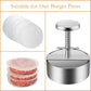🥳2026 BESTSELLER🥾 Meat Press for Burgers – 304 Food-Grade Stainless Steel – Non-Stick, Rust-Resistant – Dishwasher Safe – Perfect for Parties! 🛡️💨