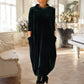 💖Limited Sale 49% OFF💖Round Neck Slimming Long Dress