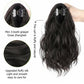 💜 LAST DAY PROMOTION - 49%OFF💜Curly Wig High Ponytail with claw clip