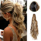 💜 LAST DAY PROMOTION - 49%OFF💜Curly Wig High Ponytail with claw clip