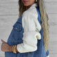Summer Sale New Products 49% off🍃🔥New fashionable creative denim splicing jacket for women