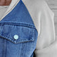 Summer Sale New Products 49% off🍃🔥New fashionable creative denim splicing jacket for women