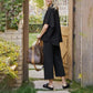 🌸Summer Hot Sale 49%OFF🌸Women's 3/4 Sleeve Capelet Wide-Leg Pants Set