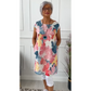 🔥 50% OFF 👗 Butterfly Print Knee-Length Dress – Whimsical Breeze, All-Day Ease ✨