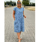 Boho Vintage Casual Printed Dress💃
