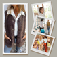 ✨HOT SALE 49% - Women's Fall Button Down Short Warm Vest
