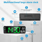 🕐 50% OFF NOW! 📟 Digital clock with temperature, date & automatic daylight saving time – large 16" display, remote control & automatic brightness – perfect for the home 🏠