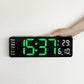 🕐 50% OFF NOW! 📟 Digital clock with temperature, date & automatic daylight saving time – large 16" display, remote control & automatic brightness – perfect for the home 🏠