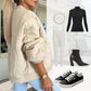 🎁Hot Sale 49% Off🔥Solid Color Loose Thick Warm Bomber Jacket