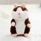 🐹 Talking Hamster Plush – Repeats What You Say & Auto Head-Shaking Fun 🎁