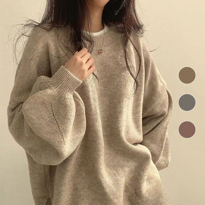 ❄️HOT SALE 49% - 🍂Women’s Cozy Warm Casual Oversized Sweater