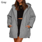 🌸Autumn sale🌸Limited time 49% DISCOUNT💕Women's Winter Trendy Lightweight Hooded Quilted Jacket