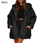 🌸Autumn sale🌸Limited time 49% DISCOUNT💕Women's Winter Trendy Lightweight Hooded Quilted Jacket