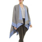 ✨New Arrival✨Women's Elegant Color Block Poncho Wrap for Fall & Winter