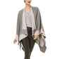 ✨New Arrival✨Women's Elegant Color Block Poncho Wrap for Fall & Winter