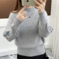 💃🏻Christmas promotion:49% OFF🎅🏻🔥Thick cashmere knit sweater with floral embroidery