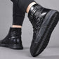 Men's Waterproof Warm Faux Leather Snow Boots