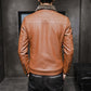 France imported 2024 new velvet thickened fur jacket for middle-aged and elderly men