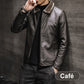 France imported 2024 new velvet thickened fur jacket for middle-aged and elderly men