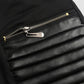 🏆FAUX LEATHER PANTS WITH CONTRASTING TRIM AND ZIPPER