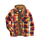 ⏳Limited-time special price £29.99⏰ Quilted lined plaid jacket with hood for men
