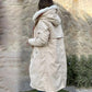🎁Early Black Friday Sale🎁Women's Winter Coat with Hood and Fur Collar, Casual Parka⛄