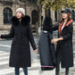 🎁Early Black Friday Sale🎁Women's Winter Coat with Hood and Fur Collar, Casual Parka⛄