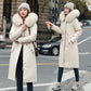 🎁Early Black Friday Sale🎁Women's Winter Coat with Hood and Fur Collar, Casual Parka⛄