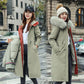 🎁Early Black Friday Sale🎁Women's Winter Coat with Hood and Fur Collar, Casual Parka⛄