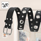 Women's Punk-style Pin-buckle Leather Belt