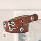 Women's Punk-style Pin-buckle Leather Belt