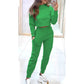 Women's High Collar Sweatshirt and Pants with Cuffs 2 Piece Set📣Free Shipping