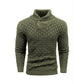 🔥LAST DAY SALE 49% OFF🔥 Men’s Textured Stand Collar Pullover Sweater